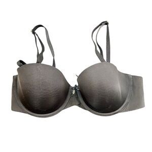 Victoria's Secret Black Lined Strapless Bra